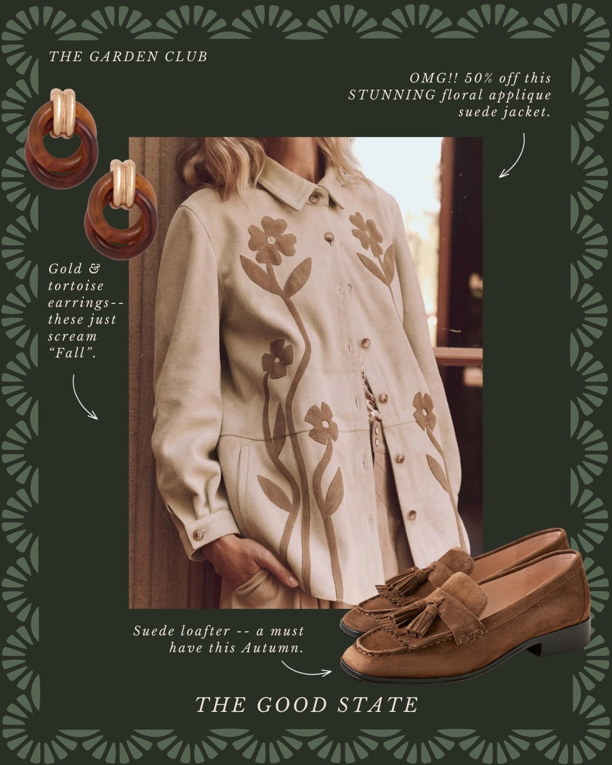 This collection is for the garden girlies who find joy in being outside—rain or shine. For the ladies and who have all the old Martha Stewart magazines and who love layering denim on denim like we did in the 90s. This is for the barn jacket lovers, neck scarf wearers and those who own all things floral. This is for the early risers and for the ladies gathered around the table with good friends and good wine. This collection is for the ladies giving gardening a try for the first time or those tending to the same garden they have poured their heart and soul into for years. For those cultivating the soil of their hearts and homes too. For the girlies who love earth tones and pops of colors too🌻

#amazonfashion #founditonamazon #ltksalealert #slowliving #romantizeyourlife #fall #fallstyle #fallseason #autumn #90sera #90style #90saesthetic #ralphlauren
Wedding guest, jeans, back to school, college outfit ideas, riding boots, wedding guest dress, western style, JCrew, JCrew factory, Anthropologie, Anthro, quince, nordstrom, tuckernuck, Walmart fashion, H&M, mini dress, fall photoshoot, designer look for less, saddle bag, boots, jacket, coat, family photos outfits, madewell, Toups and co, clean beauty, Kate spade, Amazon fashion, loafers, Breda, Susan Shaw, loeffler Randall, the good state, Lauren England 

#LTKStyleTip #LTKFindsUnder100 #LTKSaleAlert