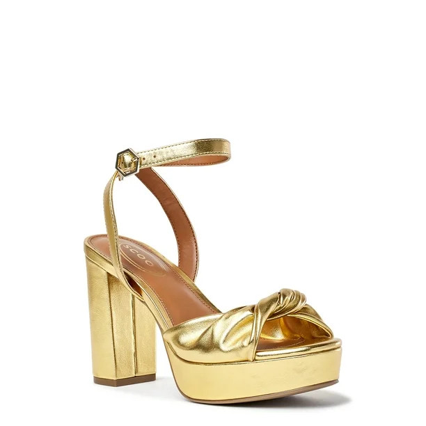 Scoop Women's Platform Heeled Sandals | Walmart (US)