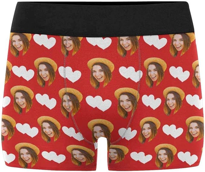 Custom Face Boxers Personalized Face Boxer for Men | Amazon (US)