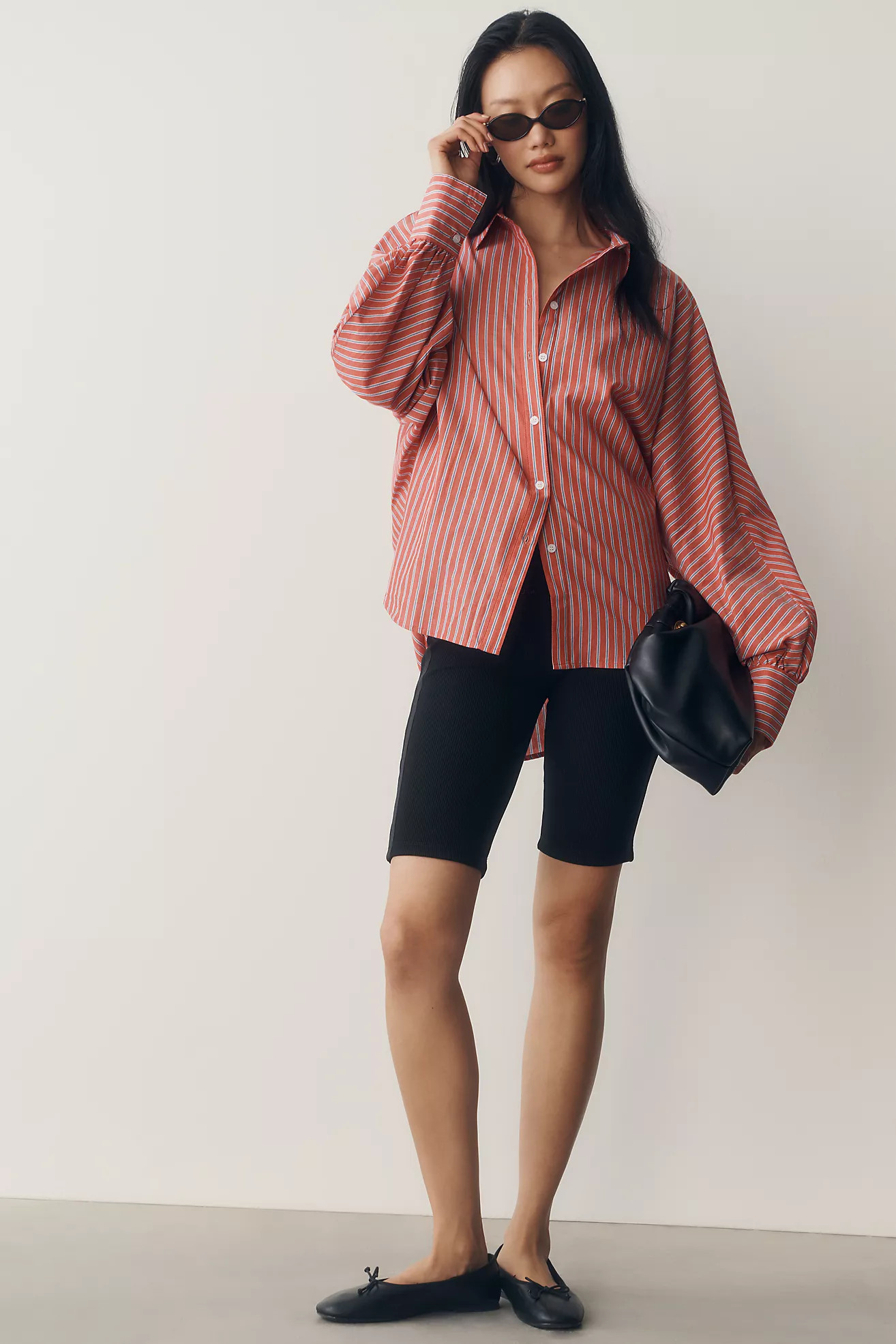 Sunday in Brooklyn Cotton Batwing Buttondown Shirt | Anthropologie (US)