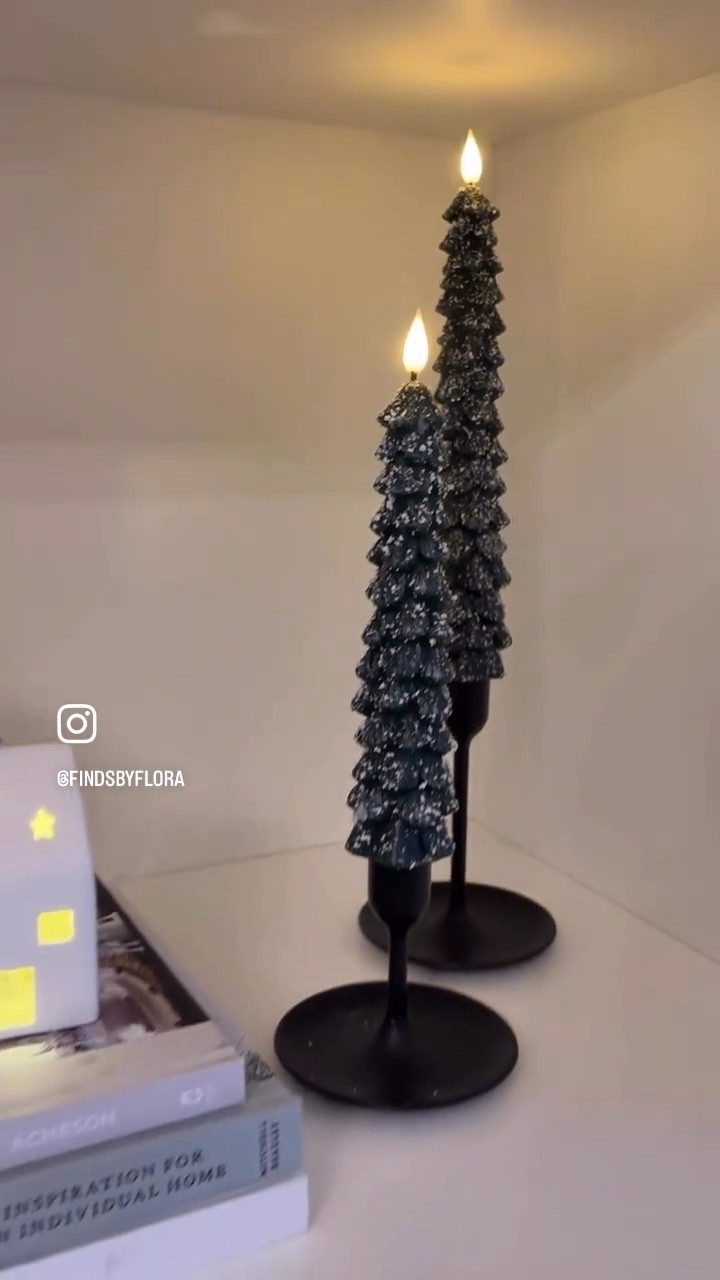 Battery operated tree candles with a realistic flickering light perfect for Christmas decorating. 
Comes with 4 candles in two different sizes and 2 remote controls. 

#holidaydecor #christmasdecor #christmasshopping 
 

#LTKcanada #LTKhome #LTKholiday