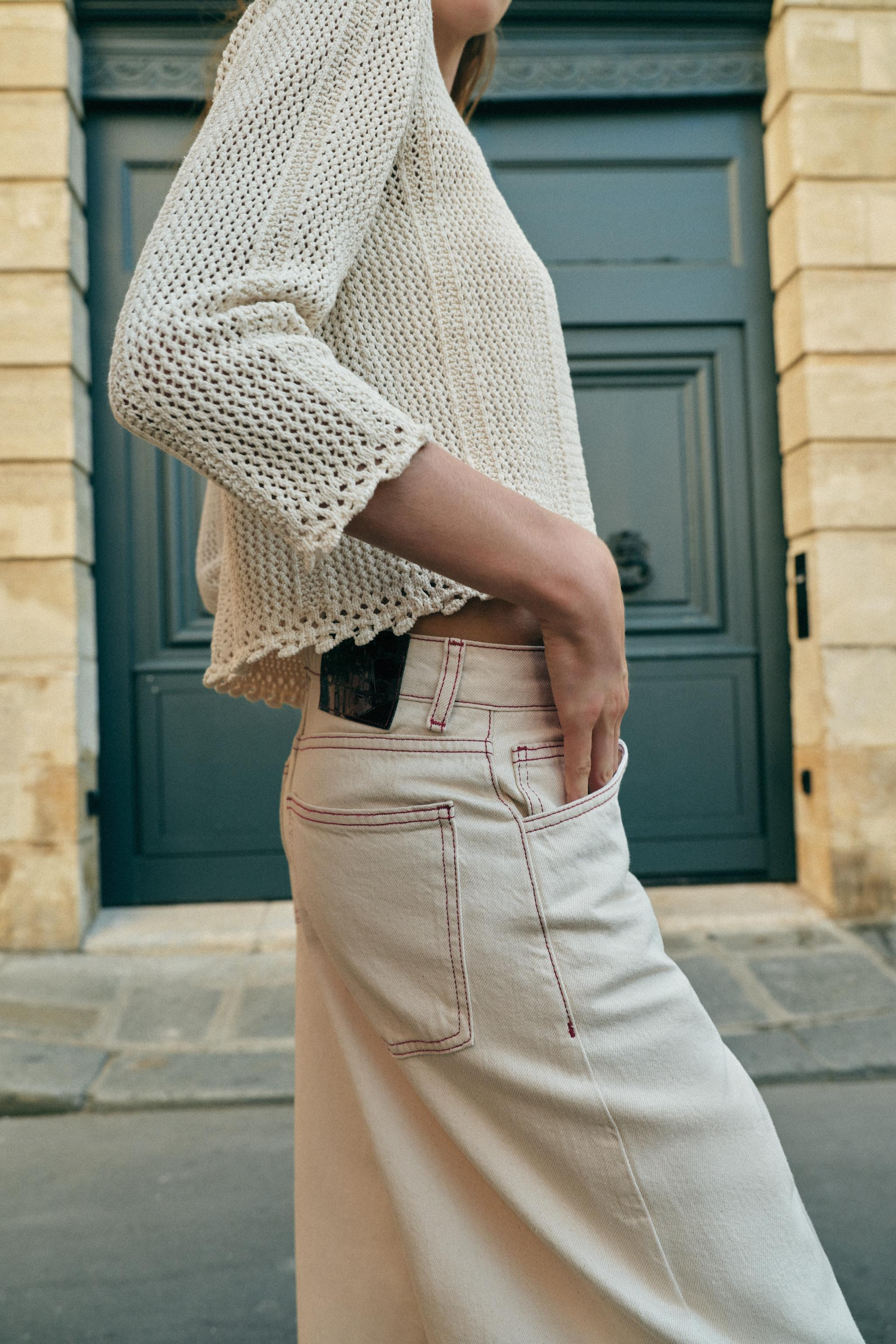 POINTELLE KNIT CARDIGAN | Zara US
