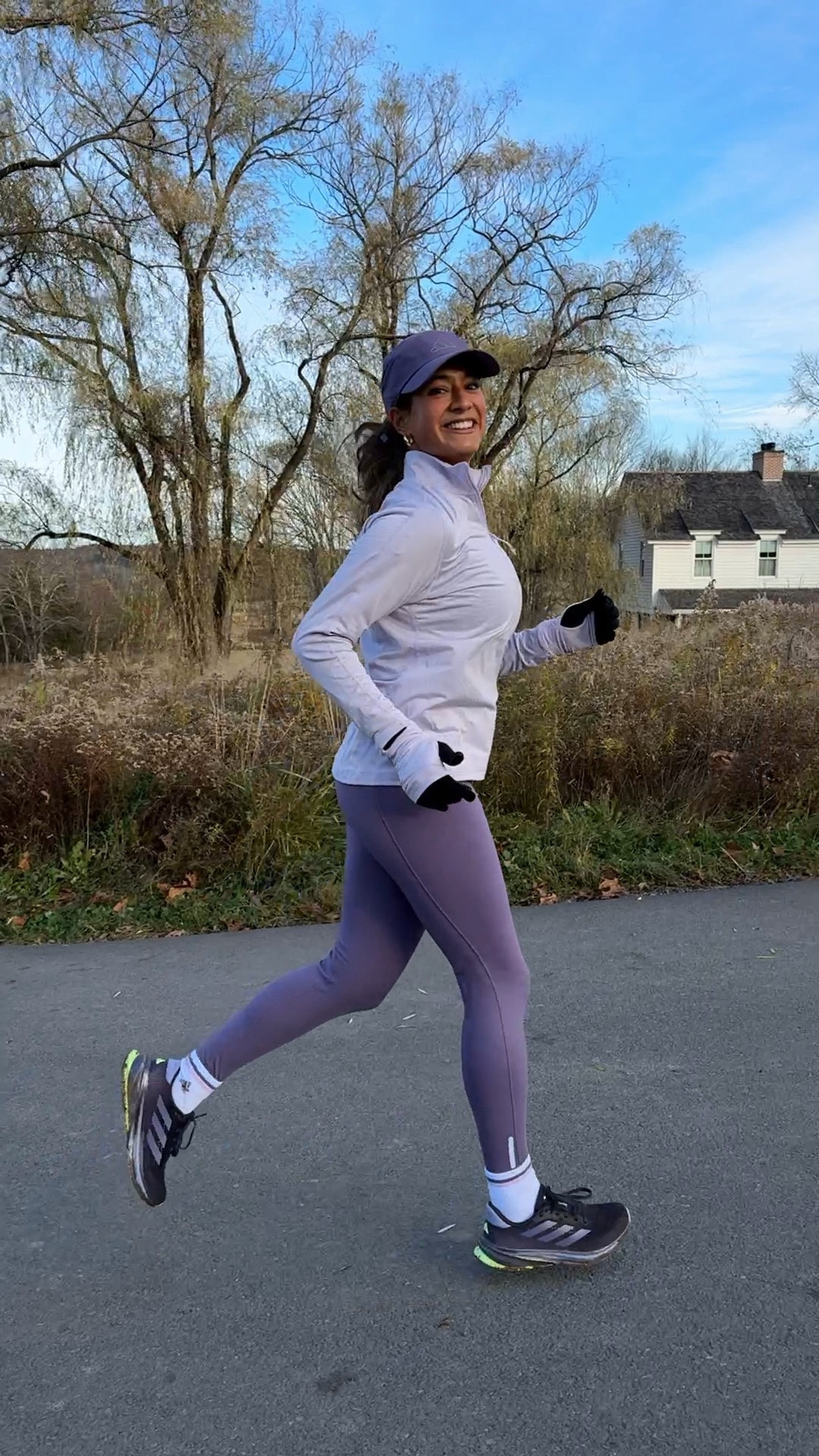 adidas winter running outfit! the cutest lavender workout set 

#LTKSeasonal #LTKfitness #LTKCyberWeek
