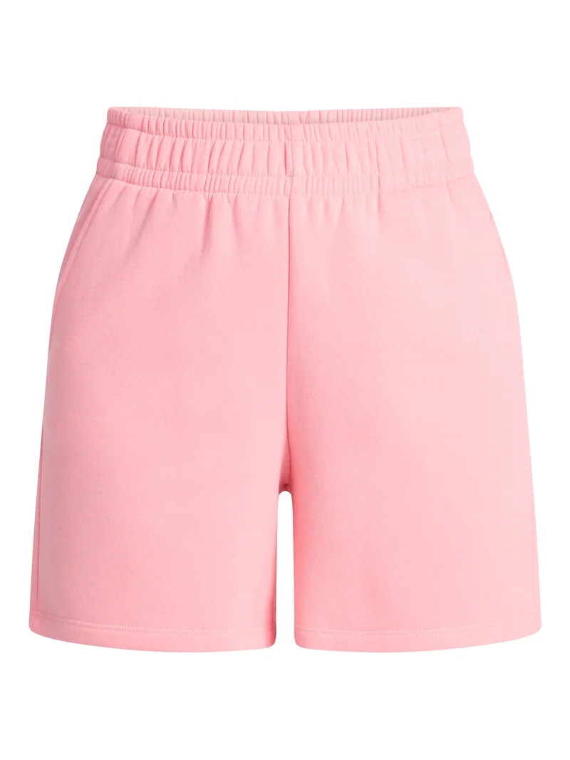 Time and Tru Women's Fleece Shorts, Size XS-XXXL | Walmart (US)