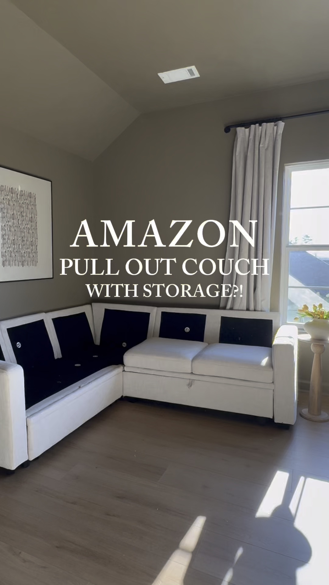 Pretty sure I found the perfectttt couch for any small space!! & it’s under $1000!!

We recently transformed our guest room (that was hardly ever used) into my office now that I’m a WFH girlie ✨ but we still wanted a functional way to host guests on the rare occasions we do get them!!

My husband has been working nights & says it’s pretty comfortable! I personally will probably buy a queen mattress topper for when we have guests just to make it extra comfy/not feel all the divets from the cushions.

All the covers come off to wash, which is a majorrrr plus. The pull out/up function is SO smooth!!

#LTKHome