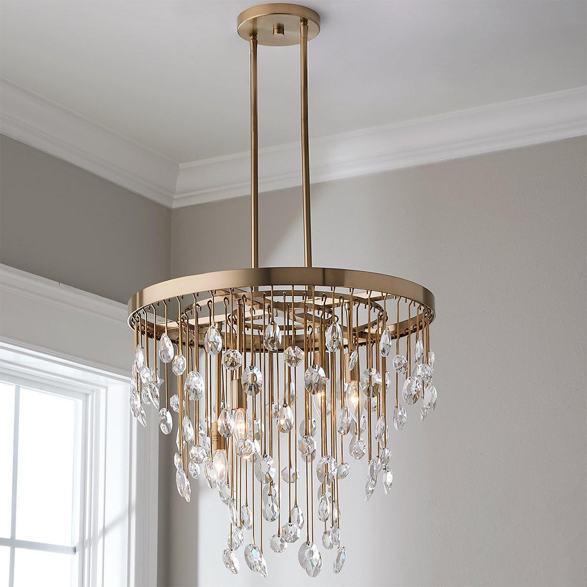 Crystal Springs Chandelier | Shades of Light