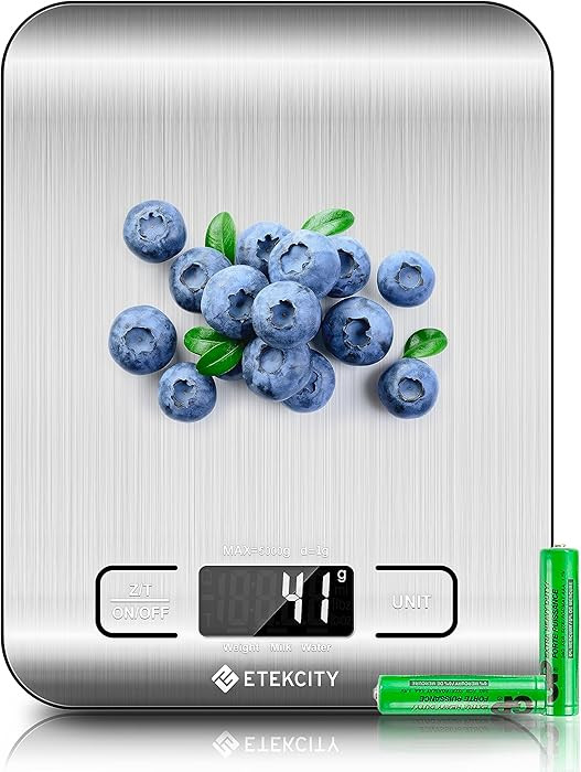 Etekcity Food Kitchen Scale, Digital Grams and Ounces for Weight Loss, Baking, Cooking, Keto and ... | Amazon (US)