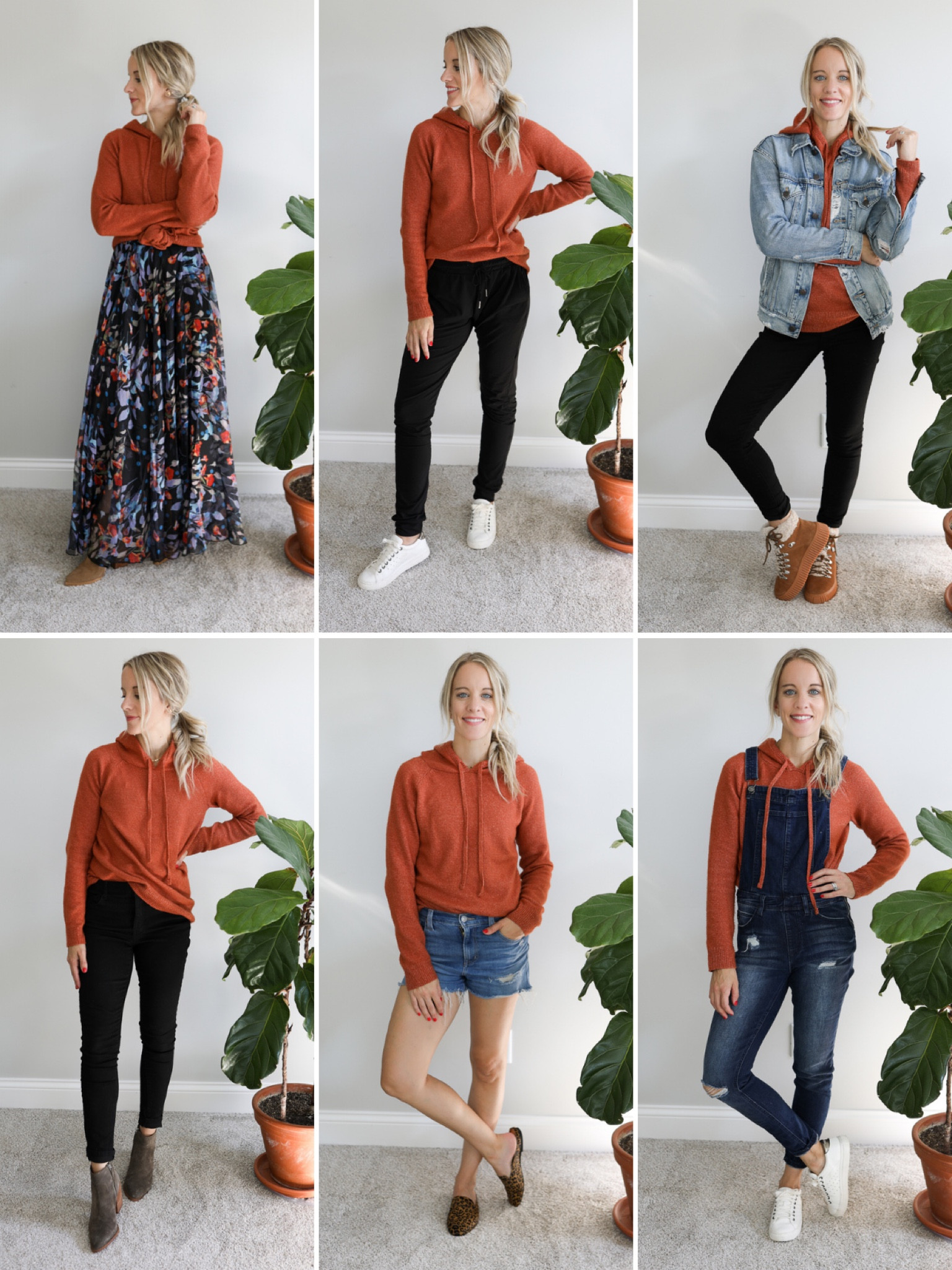 One sweater worn multiple ways! Wearing an xsmall in the sweater. 

Affordable fashion, Amazon fashion  