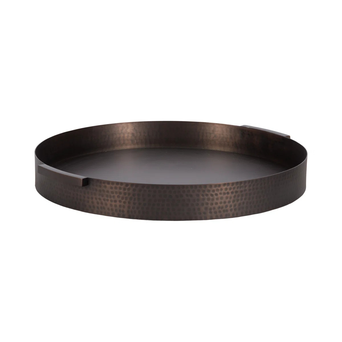 Yasmine Hammered Metal Tray | Wayfair North America
