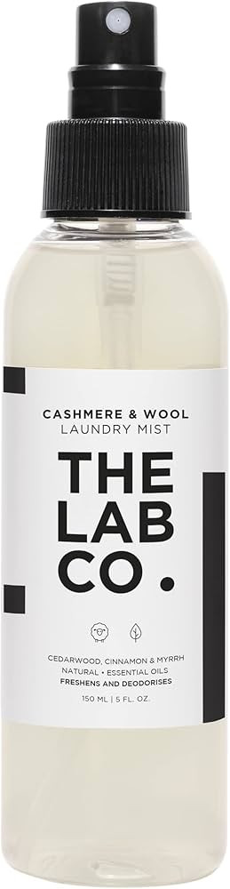 The Lab Co. Cashmere & Wool Mist Spray – Fabric Freshener for Delicate Garments – 150ml – N... | Amazon (UK)