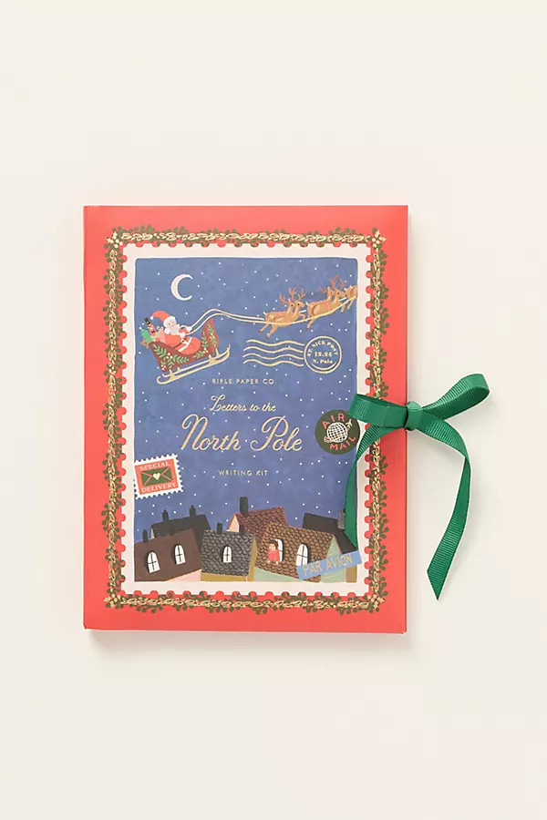 Rifle Paper Co. Letters to Santa Folio Stationery Set | Anthropologie (US)