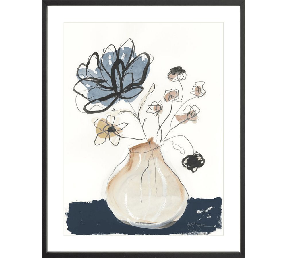 Custom Framed - Mixed Bouquet by The Artists Studio | Pottery Barn (US)