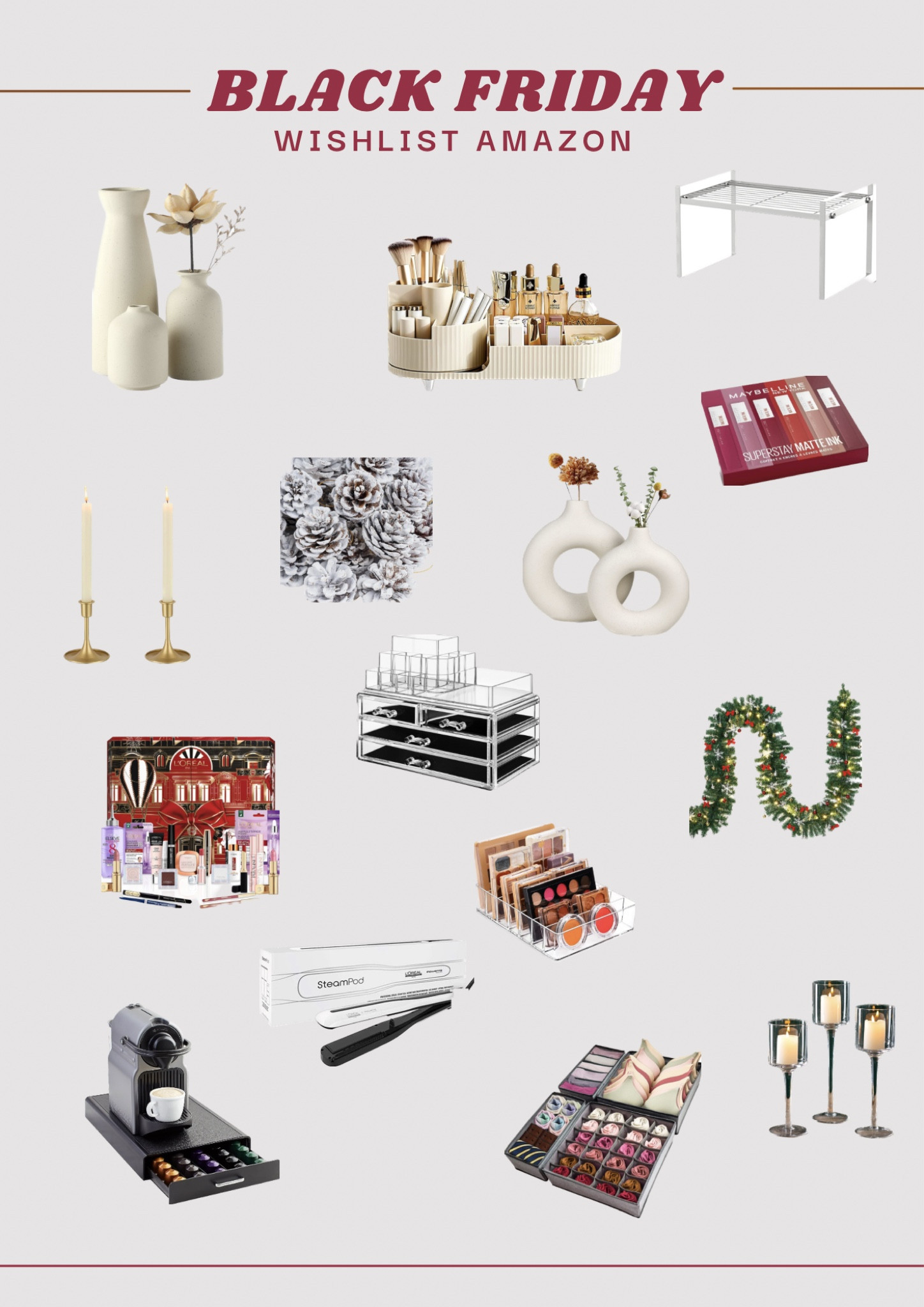 BLACK FRIDAY AMAZON Wishlist 


#LTKCyberSaleFR #LTKhome #LTKCyberWeek