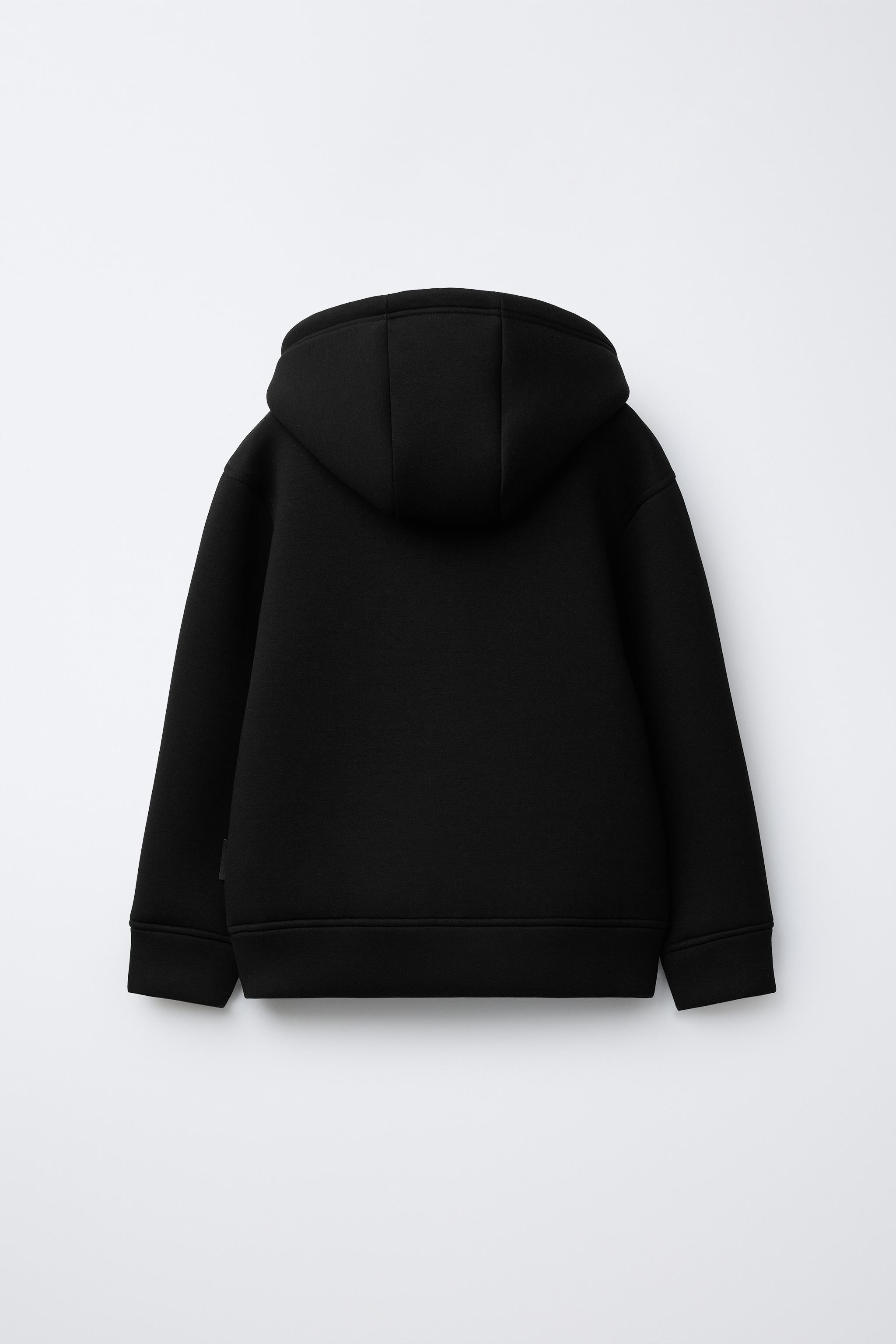 BASIC NEOPRENE-EFFECT SWEATSHIRT | Zara UK