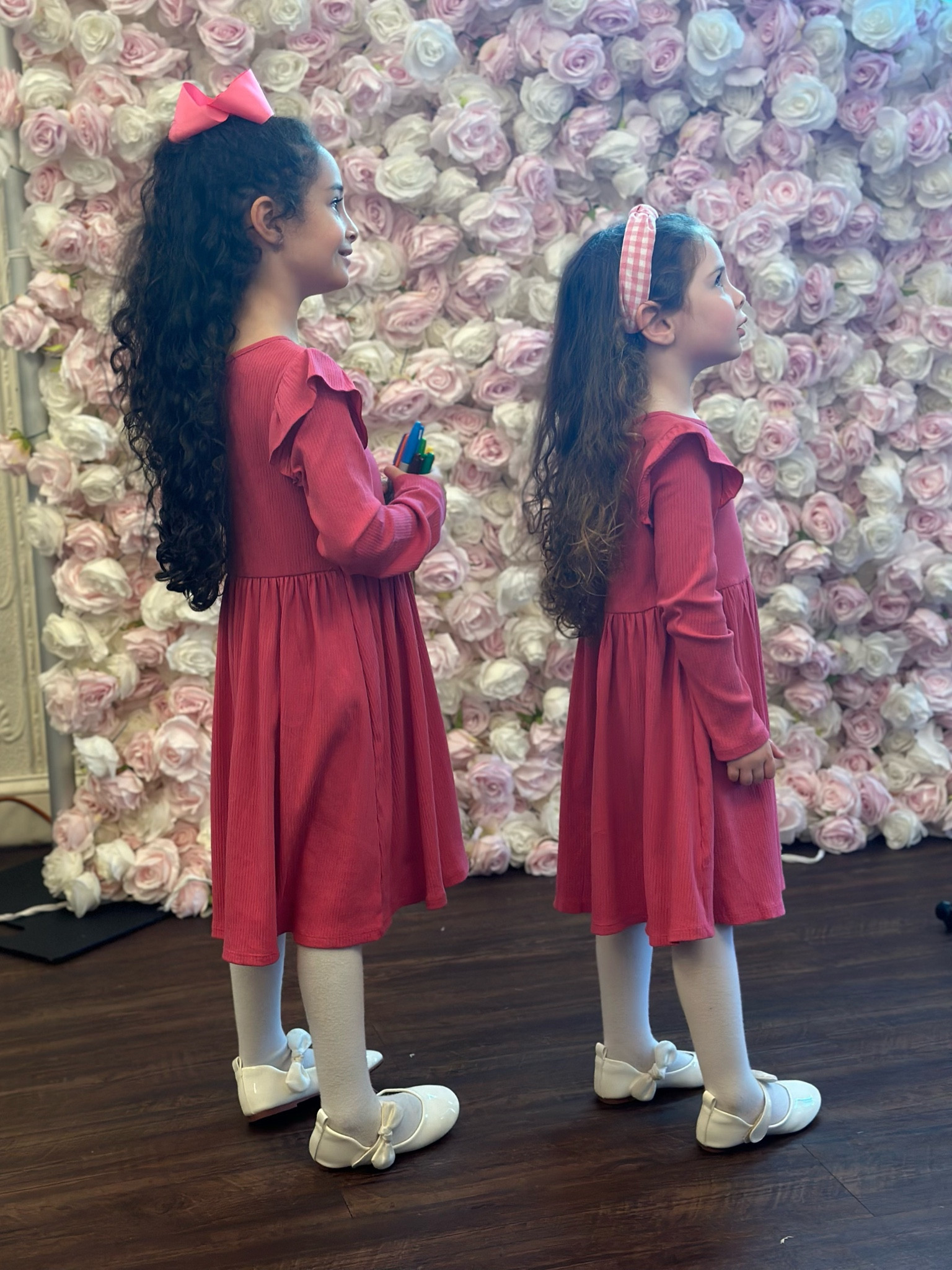 The cutest little ruffle sleeve ribbed dress for girls. Comfy and good quality. $12 right now 😳 they wore this to their sisters baby shower 🥰

Kids clothes, pink dress, baby shower 

#LTKkids #LTKsalealert #LTKGiftGuide