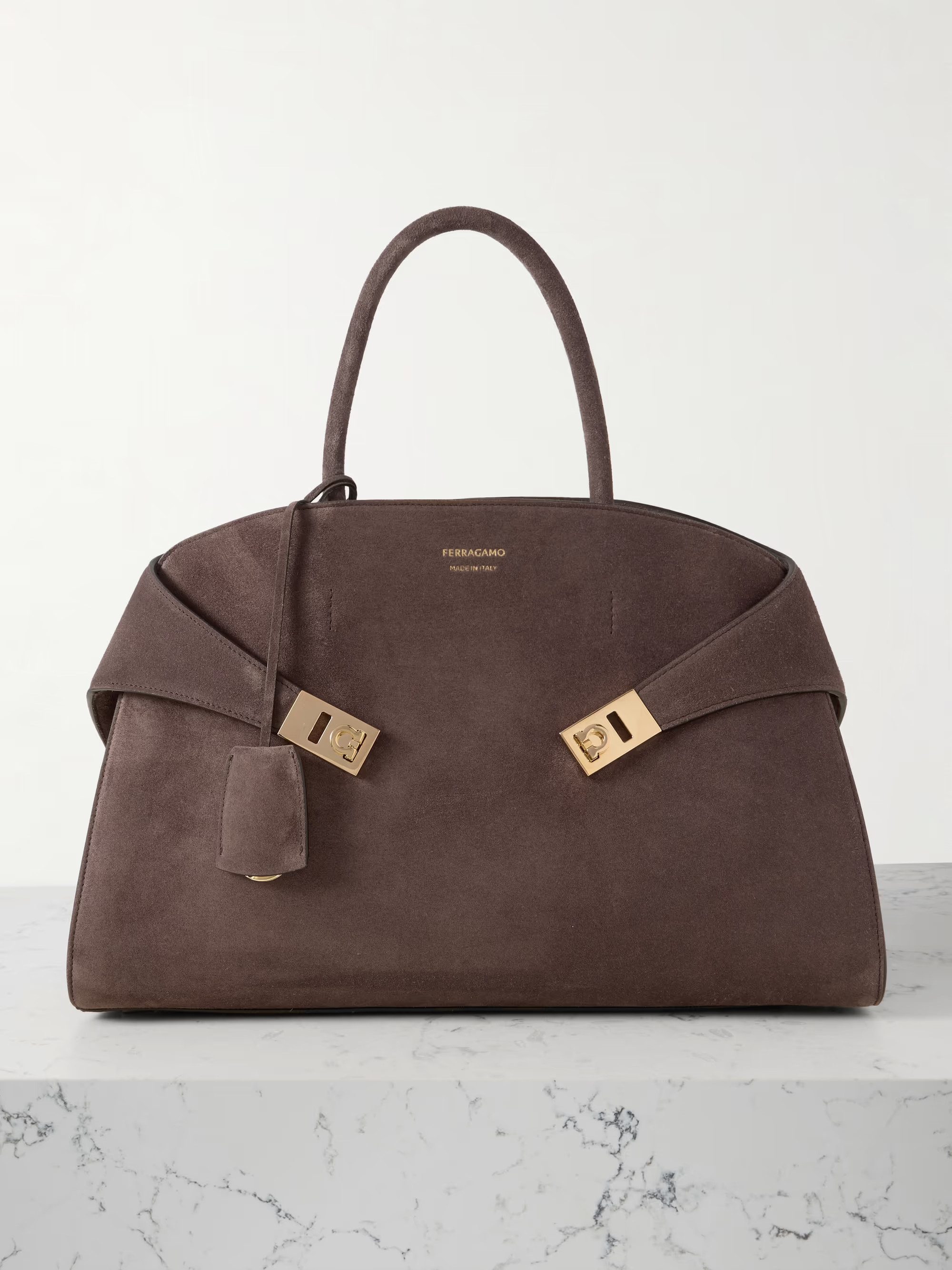 Hug suede tote | NET-A-PORTER (US)