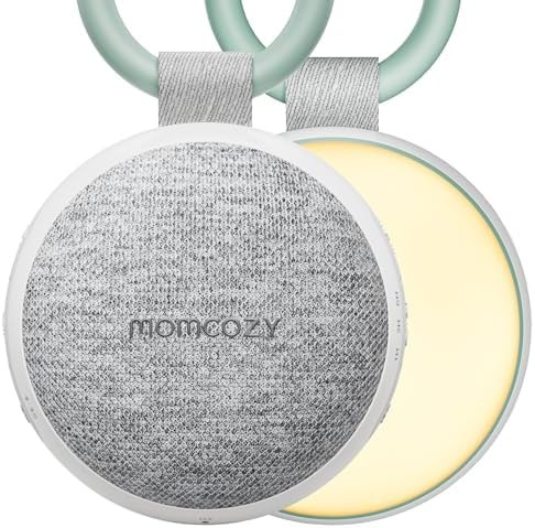 Momcozy Portable Sound Machine with Night Light, White Noise Sound Machine for Baby, 20 Soothing ... | Amazon (US)