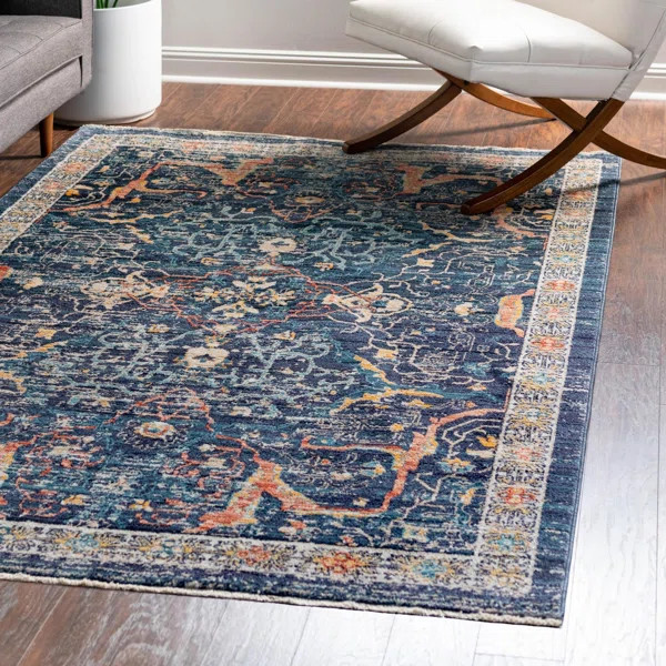 Alkire Floral Indoor Rug | Wayfair North America