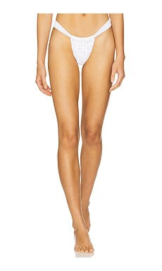 Bond Eye Georgia Brief Bikini Bottom in White Leopard Two Tone from Revolve.com | Revolve Clothing (Global)
