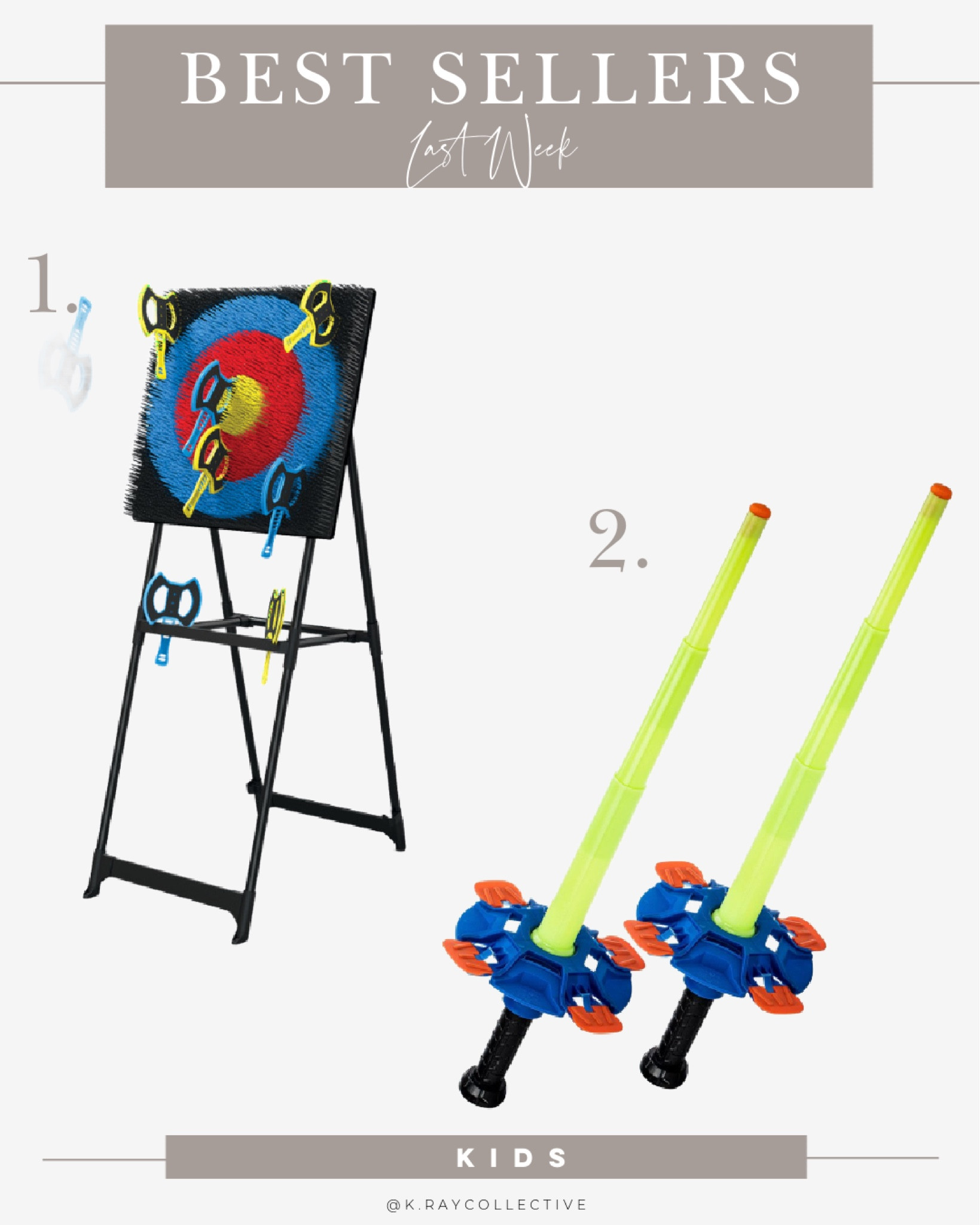 Two must have backyard games for summer that also happened to be our best selling links in kids last week.

Both make great gifts for kids especially boys.

#BestSellingToys #GiftsForBoys #ToysForBoys #BackyardGames #KidsGifts 

#LTKHome #LTKKids #LTKFamily