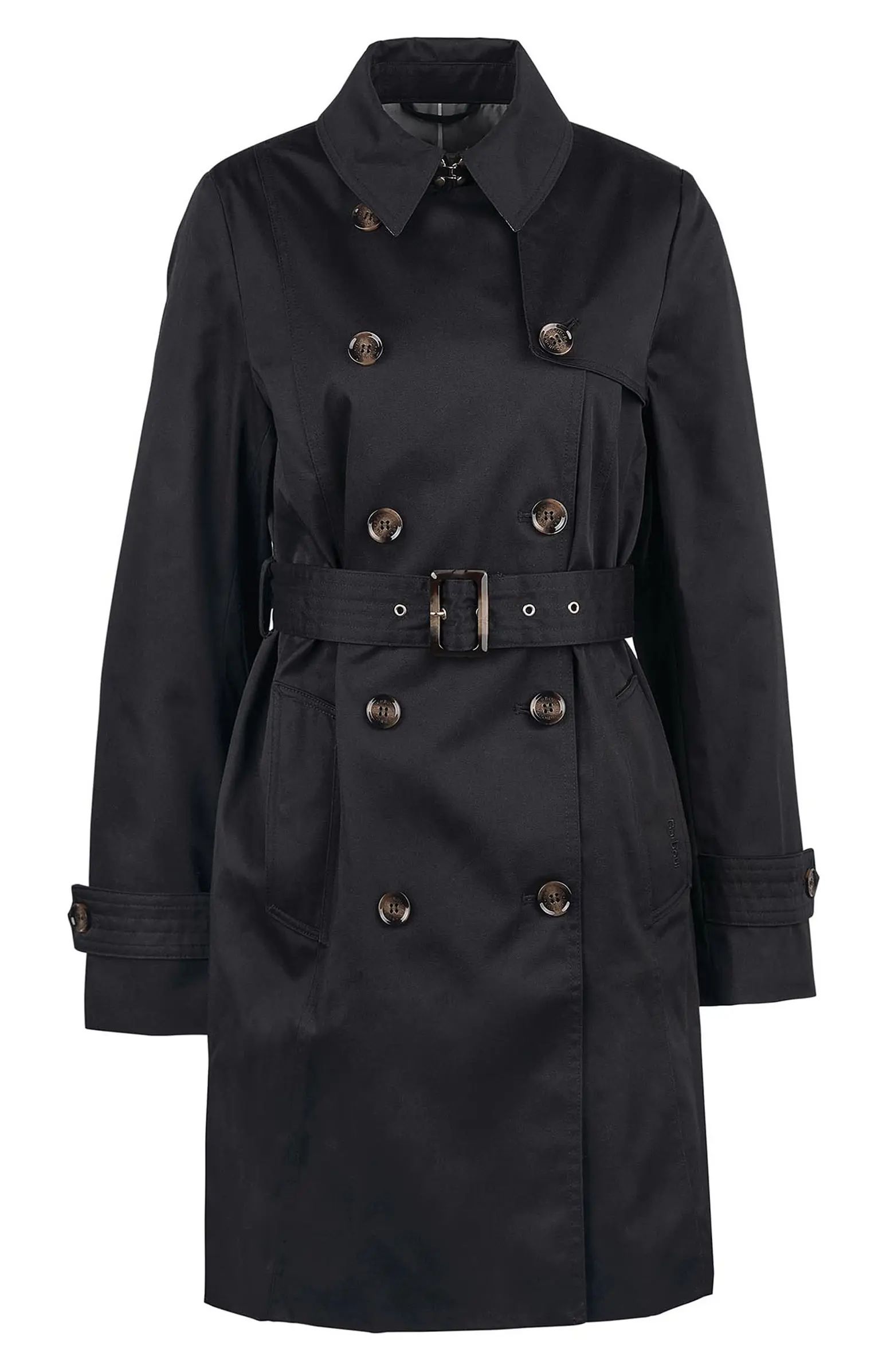 Greta Belted Water Resistant Twill Trench Coat | Nordstrom