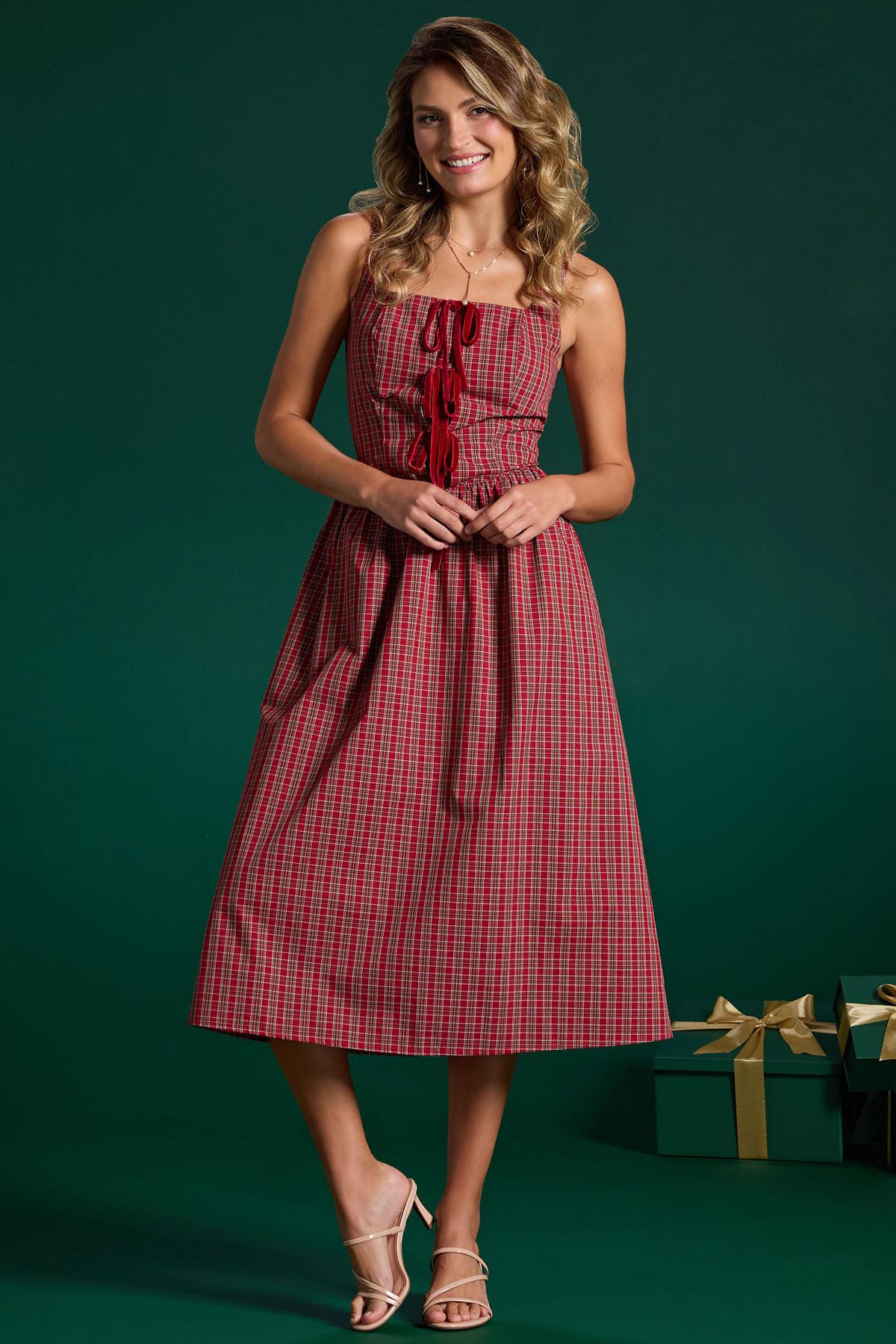 holly days midi dress | Versona