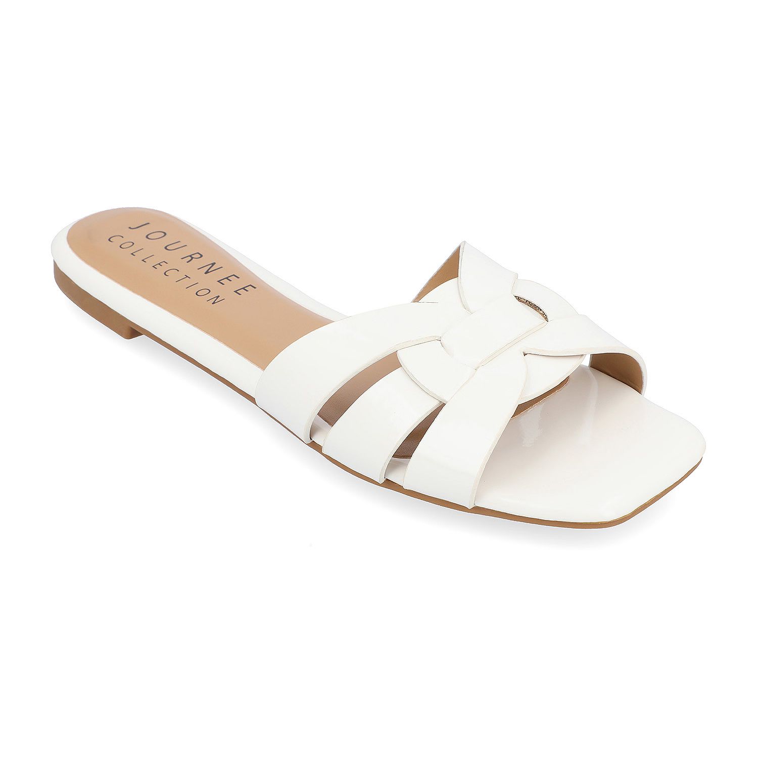 Journee Collection Womens Arrina Flat Sandals | JCPenney