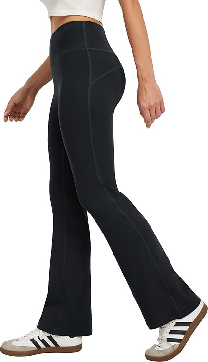 FireSwan Bootcut Flare Yoga Pants Women High Waist Flare Leggings Yoga Work Pants Seamless Workou... | Amazon (US)