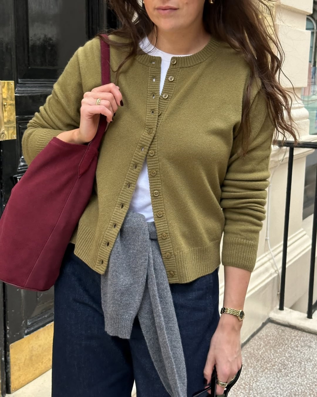 Styling olive green for spring. Entire look is from J.Creww

#LTKspring #LTKstyletip