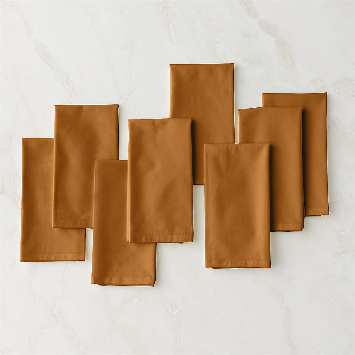 Poplin Modern Dark Green Cloth Dinner Napkins Set of 8 + Reviews | CB2 | CB2