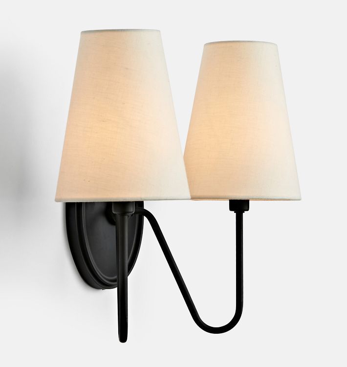 Berkshire Double Sconce | Rejuvenation