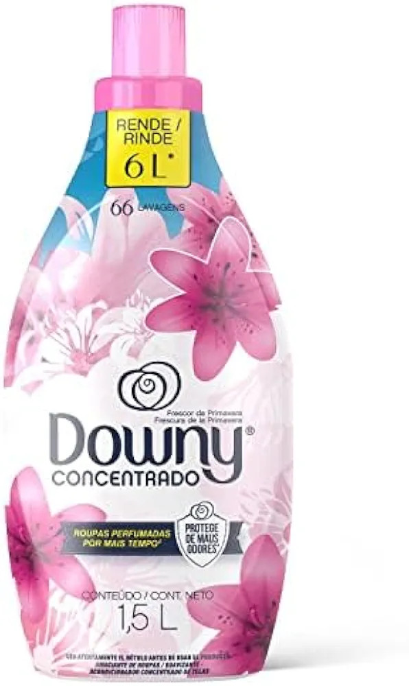 Downy Frescor da Primavera - Amaciante Concentrado, 1,5L | Amazon (BR)