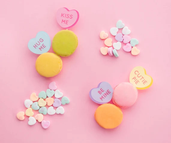 Valentines Cupcake Toppers  Valentines Party  Valentines | Etsy | Etsy (US)