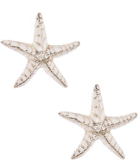 x Brooke Webb of KBStyled Sunny Starfish Drop Earrings | Dillard's