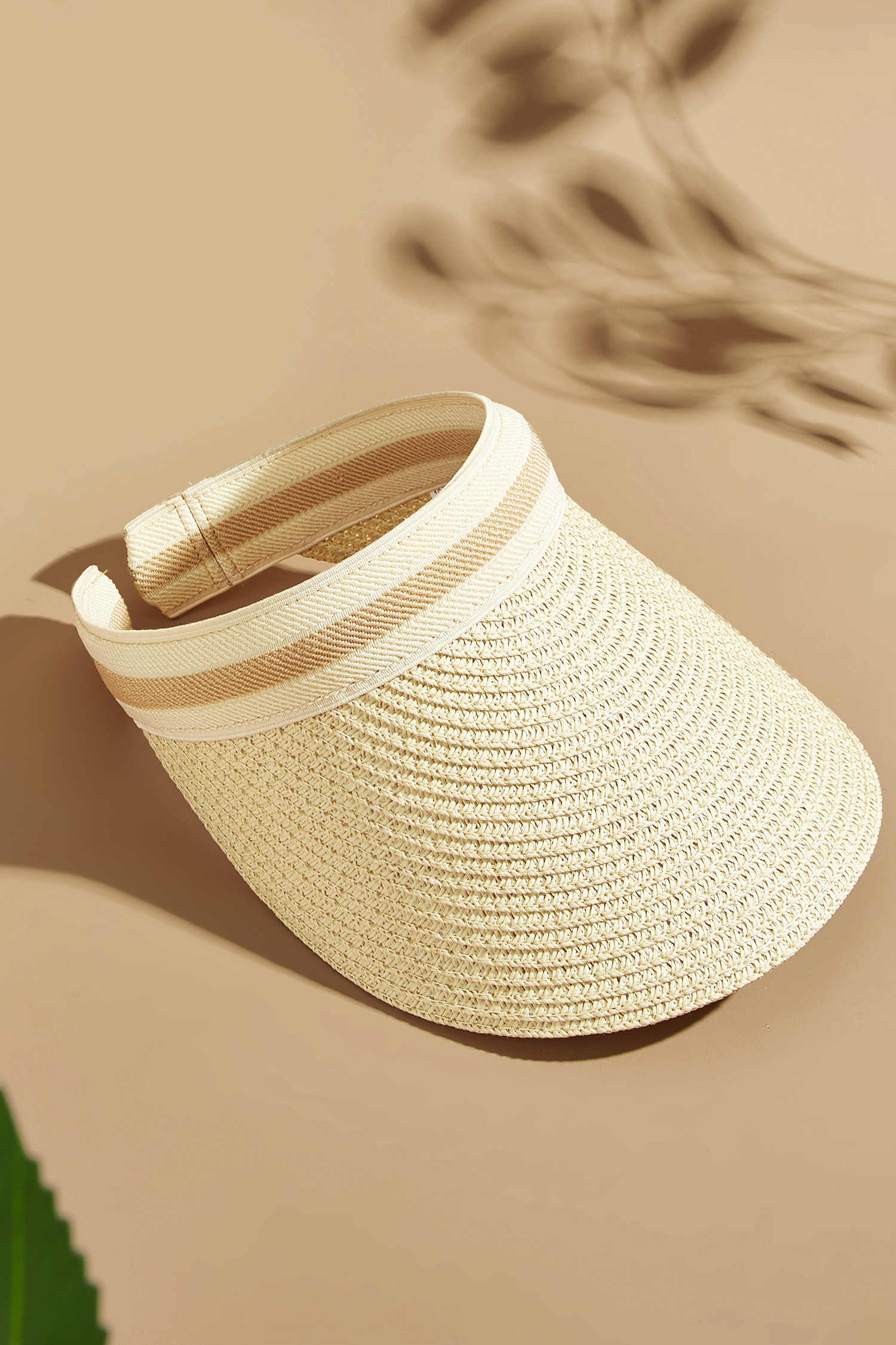 Wide Brim Straw Visor Hat | Cupshe US