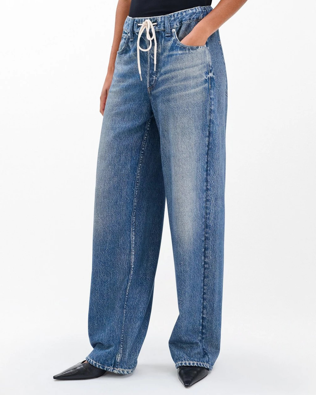 Miramar Drawstring Wide-Leg Pants | rag & bone