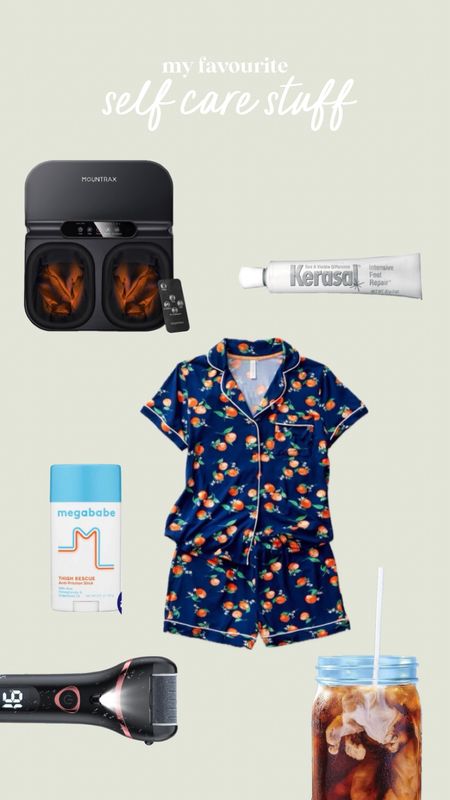 After talking about my favourite under dress shorts, I realised I have a whole list of must-have summer items. My favourite $16 Walmart PJs always make the list, along with the new cracked heel ointment I recently discovered and a cold brew maker to save time + money through the week. This is probably not a ‘that girl’ list but it works for me and probably you, too 😂 #summeressentials #summermusthaves #selfcare

#LTKPlusSize #LTKHome
