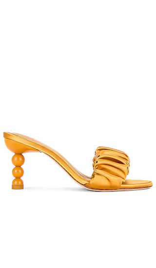 Lia Heel in Gold | Revolve Clothing (Global)