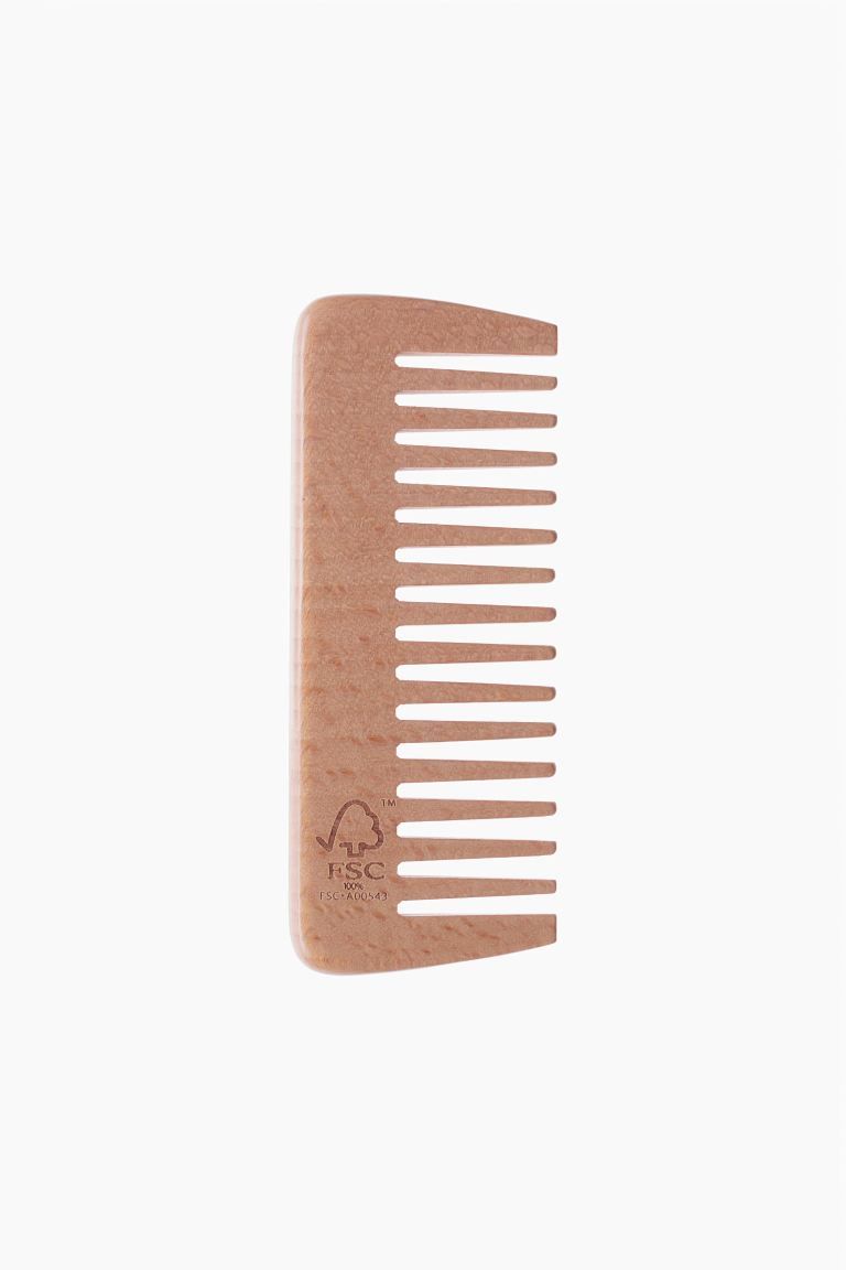 Wooden Detangling Comb - Beige - Beauty all | H&M US | H&M (US + CA)