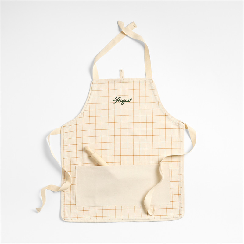 Natural and Green Kids Chef Coat and Hat Set + Reviews | Crate & Kids | Crate & Barrel