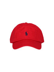 Polo Ralph Lauren 710 Embroidered Logo Baseball Cap — Red | Italist Inc.
