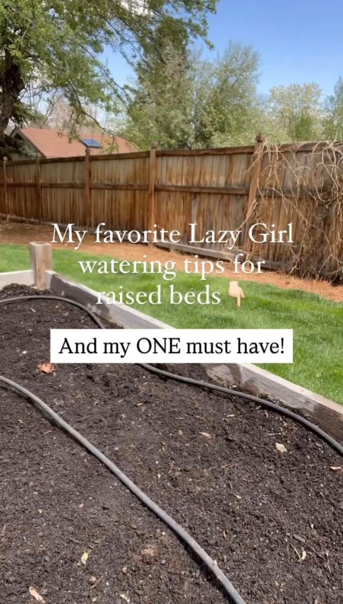 Ok being a lazy gardener for me means setting up a watering system that I can SET & FORGET! 

👉🏻💦And my #1 MUST HAVE is a soaker hose!!! 

Because if I don’t set something up I will eventually forget to water, it never fails. Ask me how I know😆 

Here are a few watering options. ⬇️

My advice…do what works for you! Growing flowers should be fun and not stressful.☺️

1. I personally have a soaker hose in each of my beds that is hooked up to a water spigot that is also connected to our sprinkler box and has its own zone, which we can set timers on. It’s amazing! (It was here when we moved in!) zinnias love to be watered from below so these are perfect! For my pots I have drips to them also connected to our sprinklers. 

2. You can also get timers that attach to your garden hoses and will automate waterings. Then you can connect those to a drip system or soaker hose for your beds, pots or any planters area. 

3. You can overhead water your flower bed with your sprinklers from your yard. I have friends who swear by this method. Just make sure to do it in the morning so the flowers have time to try off and powdery mildew doesn’t set in!

4. Hand watering offers a personal touch  and time to connect with your zinnias! This works if you have a routine and daily reminders set. It allows you to monitor your soil closely but can be time consuming. 

. 


#LTKSpringSale #LTKHome #LTKSeasonal