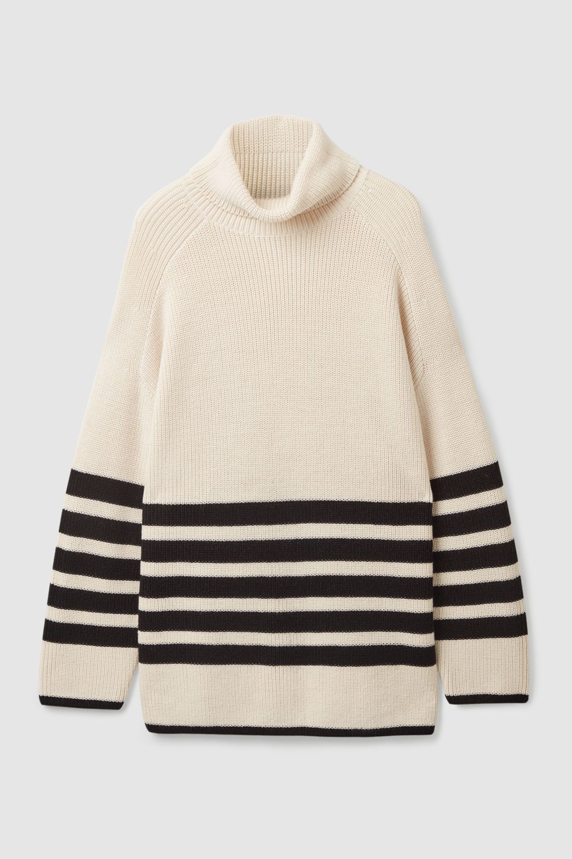 STRIPED ROLLNECK SWEATER | COS (US)
