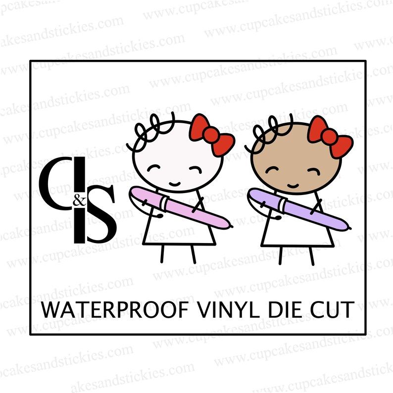 Pen Loreta Waterproof Vinyl Diecut Sticker | Etsy (US)