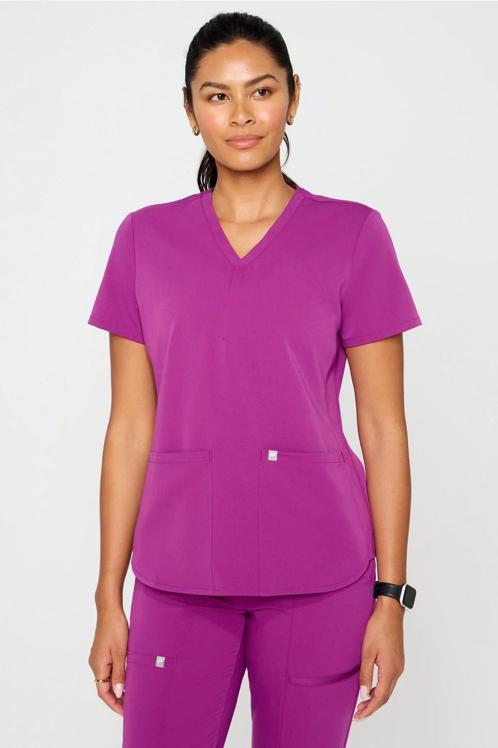 Method 2-Pocket Scrub Top | Fabletics