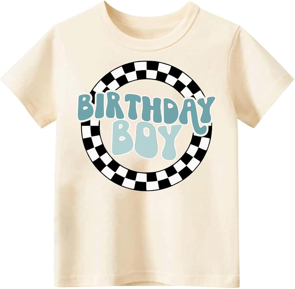 Birthday Boy Toddler T-Shirt, Happy Birthday Dude Shirt | Amazon (US)