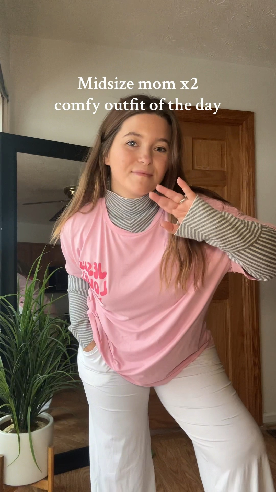 Jesus loves you! Comfy at home outfit

#LTKStyleTip #LTKMidsize #LTKShoeCrush