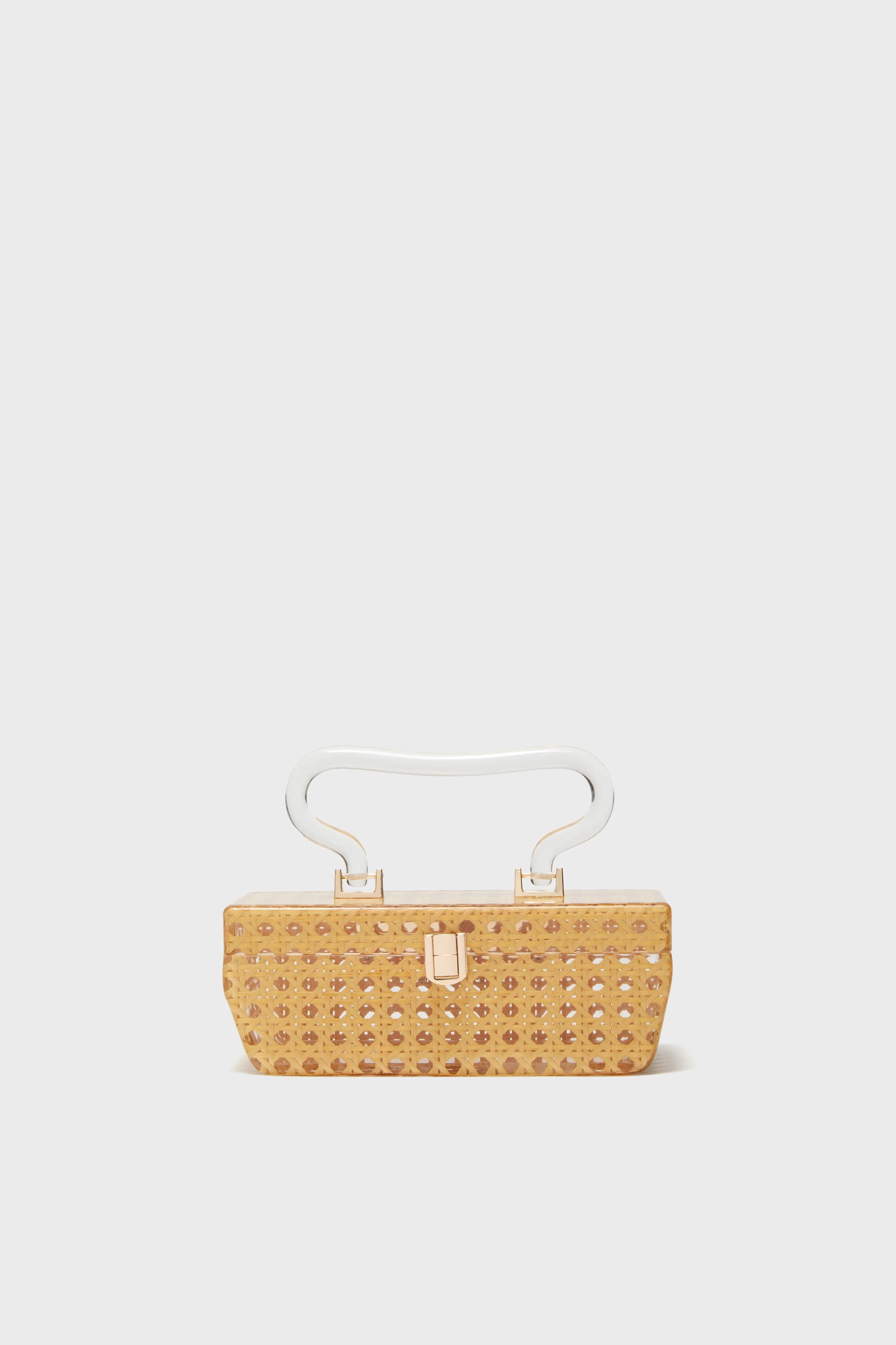 Cane Acrylic Emery Mini Bag | Tuckernuck (US)
