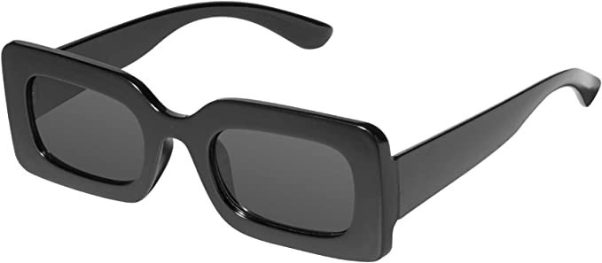 mosanana Trendy Rectangle Sunglasses for Women Men Model-Trimble | Amazon (US)