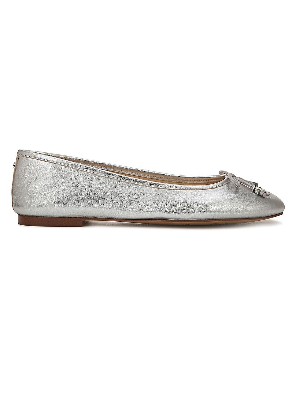 Felicia Metallic Leather Ballet Flats | Saks Fifth Avenue